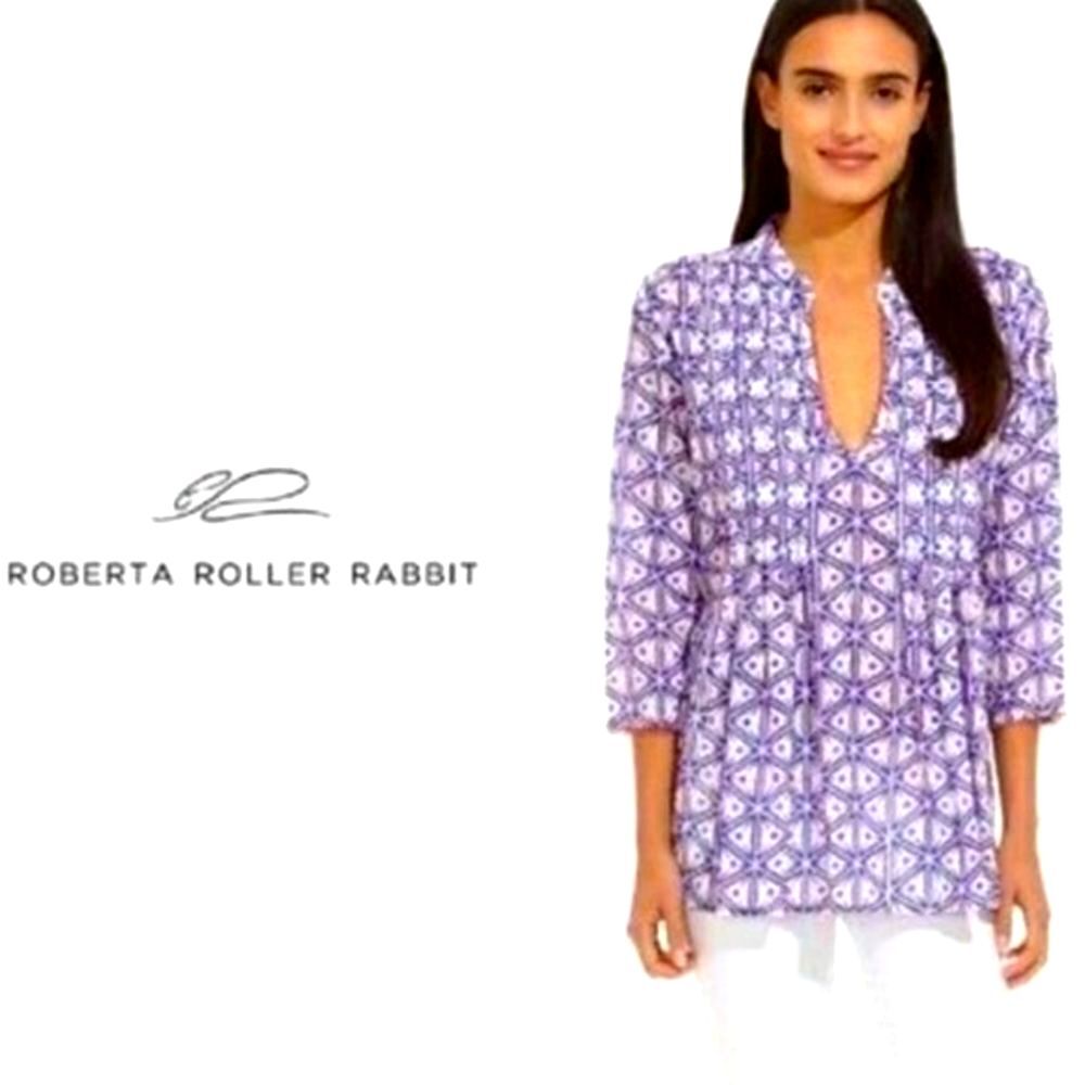 🌟 Roberta Roller Rabbit Tunic Sz XS - Picture 4 of 6